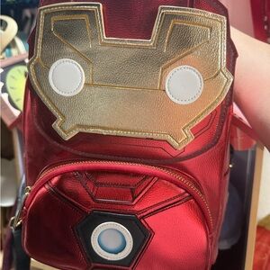 NWT Loungefly Iron Man Funko light up Mini Backpack